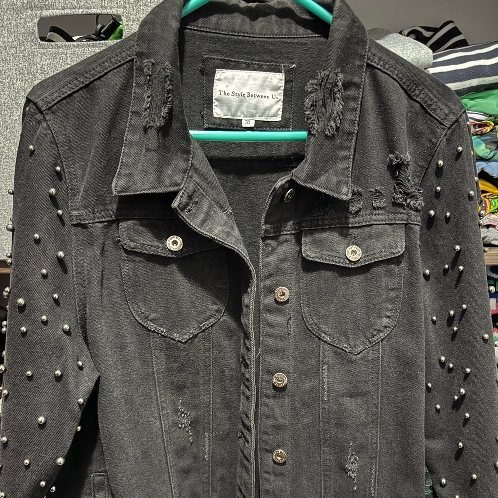 Distress Jean Jacket